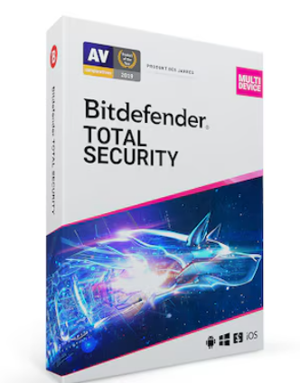 Bitdefender Total Security (PC, Android, Mac, iOS) (5 Devices, 3 Months) - Bitdefender Key - GLOBAL