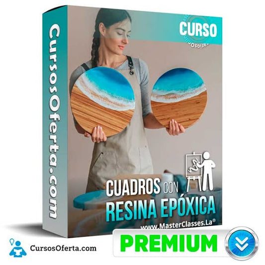 Curso crea Cuadros con Resina Epóxica