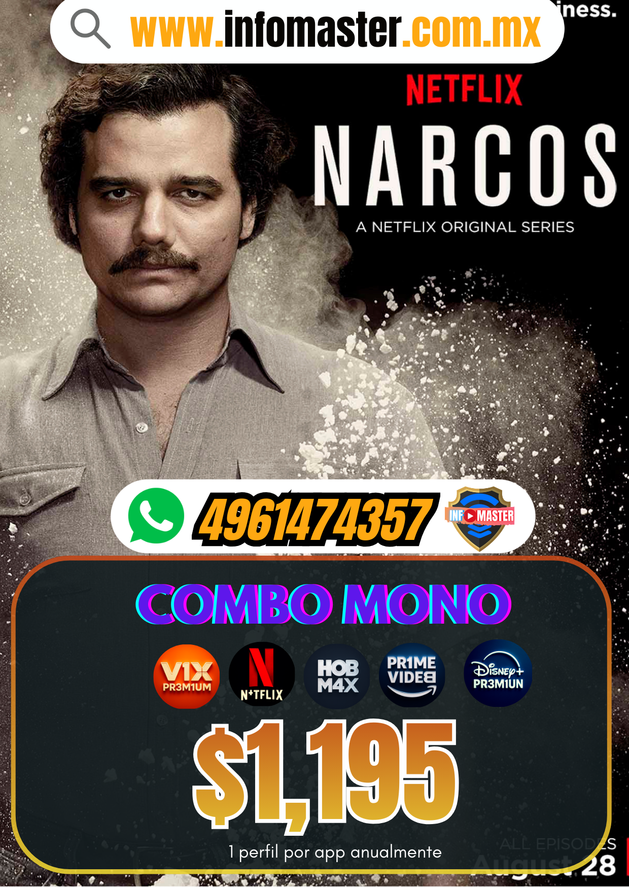 🐵 COMBO MONO (ANUAL)